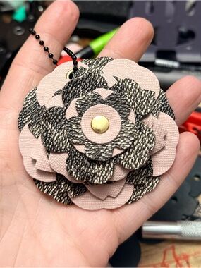 Handmade Floral Bag Charm